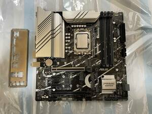 Intel CORE i5 13600K + ASUS PRIME Z790M PLUS D4　マザーボード+CPU　セット　動作確認済み