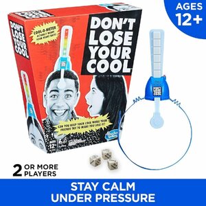 未使用 Hasbro Gaming ハスブロ ゲーミング ドンドルーズクール Don't Lose Your Cool Game 電子大人用パーティーゲーム 対象年齢12歳以上