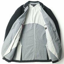 美品 レナウン KENT & CURWEN ケント＆カーウェン モールスキン テーラードジャケット 濃紺 ネイビー LL/XL【定価￥55,650-】_画像3