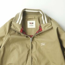 美品 VAN JACKET ヴァンヂャケット JC-12521 コットンツイル タンカースジャケット カーキベージュ LL/XL ブルゾン【定価￥31,900-】-_画像2