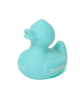 新品未使用 F.C.R.B. F.C.Real Bristol FCRB RUBBER DUCK アヒル 人形 ブルー ロゴプリント LIGHT BLUE FCRB-240120 ソフビ フィギュア