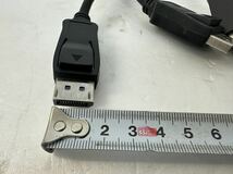 レターパックライト★ ⑥ 5本まとめ DP-VGA変換ケーブル 富士通 ★15ピン VGA 変換アダプター ディスプレイ FMC-ADPA1_画像5