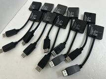 レターパックプラス★ 【12】 10本まとめ DP-VGA変換ケーブル 富士通 ★15ピン VGA 変換アダプター ディスプレイ FMC-ADPA1_画像2