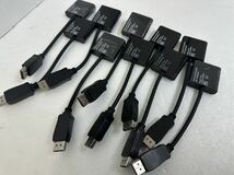 レターパックプラス★ 【13】　10本まとめ DP-VGA変換ケーブル 富士通 ★15ピン VGA 変換アダプター ディスプレイ FMC-ADPA1_画像2