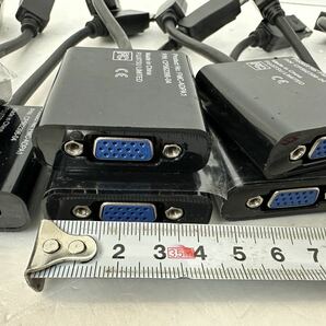 レターパックプラス★ 【14】 10本まとめ DP-VGA変換ケーブル 富士通 ★15ピン VGA 変換アダプター ディスプレイ FMC-ADPA1の画像4