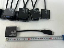 レターパックプラス★ 【14】 10本まとめ DP-VGA変換ケーブル 富士通 ★15ピン VGA 変換アダプター ディスプレイ FMC-ADPA1_画像5