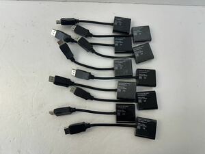 レターパックプラス★ 【14】 10本まとめ DP-VGA変換ケーブル 富士通 ★15ピン VGA 変換アダプター ディスプレイ FMC-ADPA1