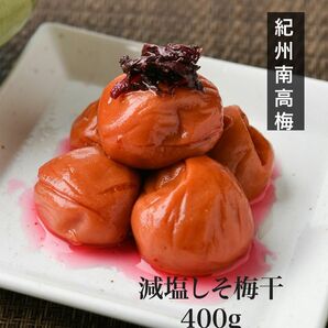 【訳あり】しそ梅干し400g 紀州南高梅 梅干 梅干し 農家直送