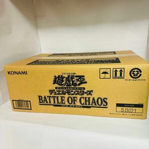 ★最安★完全未開封★遊戯王 バトルオブカオス 初回版 カートン 24BOX