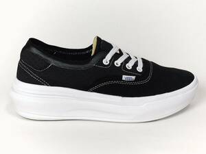 【厚底】vans authentic overt cc 28.5 comfy cush 黒 バンズ オーセンティック オーヴァート コンフィクッシュブラック