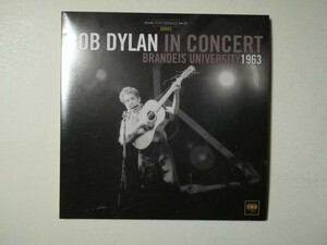 【紙ジャケCD】Bob Dylan - In Concert Brandeis University 1963 2011年日本盤 ボブ・ディラン 初期ライブ ※promo/Not for Sale
