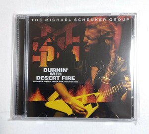 新品未開封 THE MICHAEL SCHENKER GROUP マイケル・シェンカー・グループ BURNIN' WITH DESERT FIRE