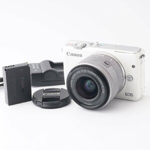 キヤノン Canon EOS M10 ホワイト / ZOOM EF-M 15-45mm f/3.5-6.3 IS STM