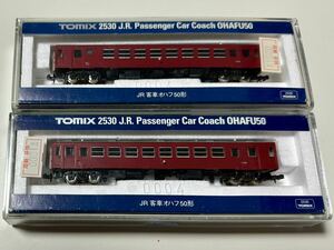 鉄道模型 TOMIX 2530 Nゲージ JR 客車 オアフ50形 2輌セット 近郊型 JR客車 トミックス