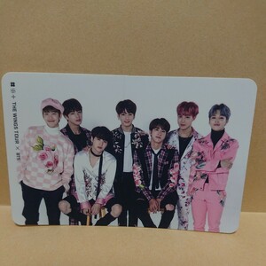 BTS 防弾少年団 THE WINGS TOUR フォトカード ステッカー sticker オール ジミン JIMIN ユンギ ＳＵＧＡ ジン ＪＩＮ ジョングク