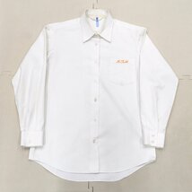 A526/(中古)広島・兵庫方面 女子制服3点 /校名不明/M/W66/冬ベスト/ブラウス/冬スカート/紺/冬用/冬服/高校/中学校/学生服/女子学生_画像4