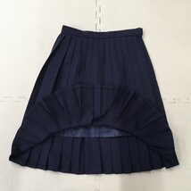 A497/(中古)兵庫県 姫路市立城山中学校 女子制服3点 /170A/W66/セーラー/スカート/スカーフ/白3本/KANKO/冬服/冬服/紺/学生服/中学校/高校_画像8