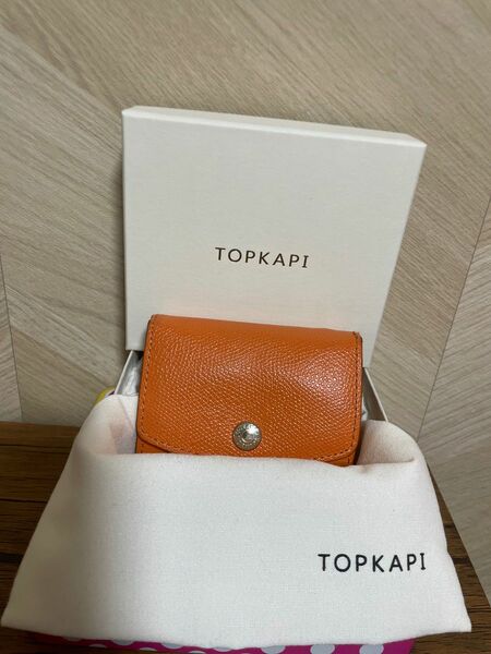 TOPKAPI 三つ折りミニ財布