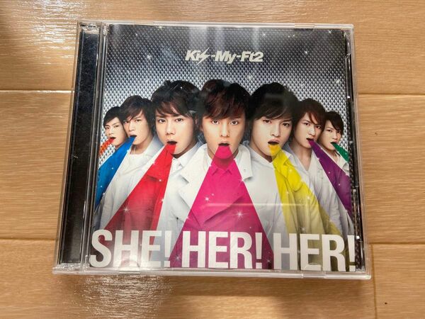 Kis-My-Ft2 / SHE!HER!HER!(初回生産限定盤)(DVD付)