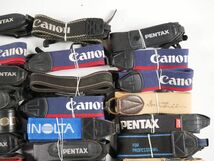 50 40点まとめ OLYMPUS Canon Nikon PENTAX 等 カメラ用 ワイド ストラップ まとめ まとめて 大量セット_画像5