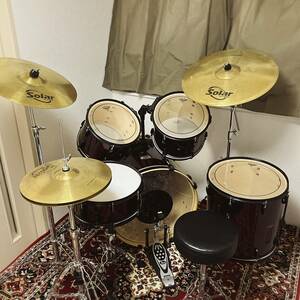 ☆ Pearl パール EXPORT SERIES DRUMS (HEAT COMPRESSION SYSTEM SHELL) ドラムセット中古（発送方法ご相談） ☆