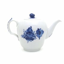 【磁器】ロイヤルコペンハーゲン(ROYAL COPENHAGEN) ティーポット 8244 ブルーフラワー プレイン 紅茶 ティー 食器 送料880円_画像2