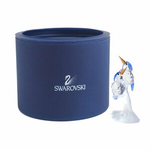 【オブジェ】スワロフスキー(SWAROVSKI) カワセミ 置物 623323 クリスタル Kingfishers バード インテリア フィギュリン 小物 箱 送料880円の画像1