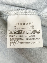 Mサイズ◆THE NORTH FACE ノースフェイス ロングスリーブステッチマーク長袖Tシャツ グレー ロンT NT32051_画像6