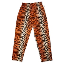 新品タグ付き Cookman クックマン シェフパンツ Chef Pants Tiger Orange タイガー柄 アニマル柄 パンツ ユニセックス Mサイズ オレンジ _画像3