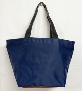 Herve Chapelier Herve Chapelier boat type tote bag navy handbag bag 