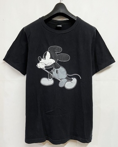 サイズ2◆NUMBER (N)INE ナンバーナイン MICKEY TEE ミッキー Tシャツ ブラック モノクロ クークス Disney 日本製
