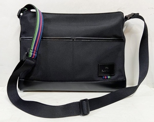 PS Paul Smith Paul Smith nylon Cross body shoulder bag black diagonal .. bag 