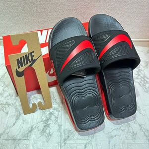 新品 未使用 NIKE AIRMAX CIRRO SLIDE ブラック/レッド