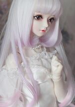 BJDドール用ウィッグ SD/MSDサイズ 全2色 球体関節人形 doll 女用_画像5