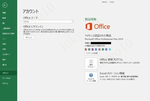 Office 2019 Professional Plus プロダクトキー 2台PC用　