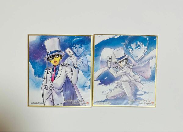 名探偵コナン ミニ色紙 色紙ART 色紙　怪盗キッド　黒羽快斗　まじっく快斗　京極真