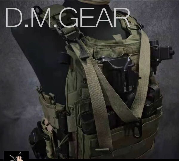 dmgear製ファーストレスポンススリング シングルスリング mcbk