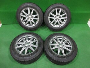 美品★SEIN 16インチ アルミ 16×6.5J +38 2020年製/バリ溝★iCE NAVI 6 205/60R16 92Q スタッドレス 4本 [ノア/ヴォクシー]