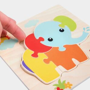 【新品5点セット】幼児 型はめパズル 木製おもちゃ 知育玩具 子供の画像8