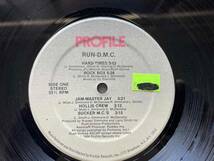  Run-DMC ランDMC 1st/3rd 　ファースト・サード 2枚セット Profile盤 LPレコード_画像4