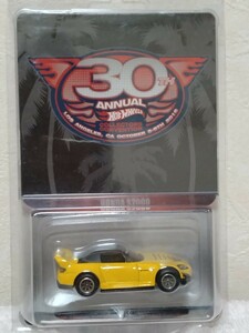 【ホットウィール】HotWheels 30th ANNUAL COLLECTORS CONVENTION（2016） ホンダ S2000 黄（イエロー） コンベンションモデル