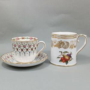 ◆スポード SPODE アスプレイ カップ&ソーサー ゴールデンバレー GOLDEN VALLEY マグカップ 2点セット 金彩◆KAS31946.8