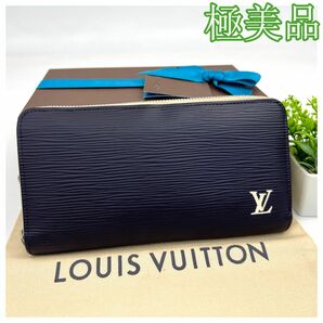 極美品　61N ルイヴィトン エピジッピーウォレットラウンドファスナー 長財布　メンズ　レディース　 LOUIS VUITTON