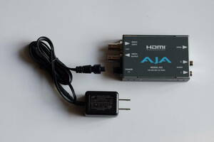 ★AJA★HD-SDI/SDIからHDMI変換機★Hi5★動作品★ジャンク扱★管理No.247★