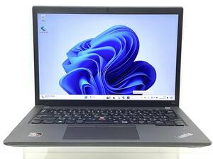 ◆スプリングセール Lenovo ThinkPad X13 Win11 AMD Ryzen 5 PRO 5650U メモリ8GB SSD256GB 13.3インチ カメラ ACアダプター付属