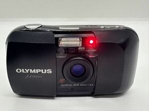 オリンパス OLYMPUS μ mju ミュー コンパクトフィルムカメラ PANORAMA ブラック 
