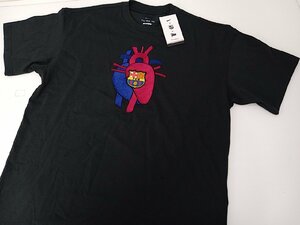 [12B-62-001-1] 未使用 NIKE ナイキ FC Barcelona x Patta バルセロナ パタ Tシャツ FJ4208-010 ブラック サイズＭ タグ付き