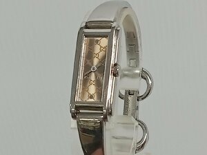 [15B-62-003-1] GUCCI グッチ 腕時計 バングルウォッチ 109 レディース クォーツ 本体のみ 動作未確認 ジャンク
