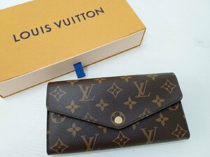 [15A-62-008-1] LOUIS VUITTON ルイヴィトン ポルトフォイユサラ 長財布 モノグラム ロングウォレット M62236 コクリコ