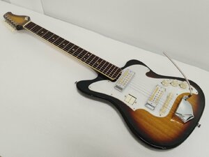 [7D-62-011-3] エレキギター Zenon ゼンオン ES70T 1960年代モデル 本体のみ 通電・音出し確認済み キズ有 中古